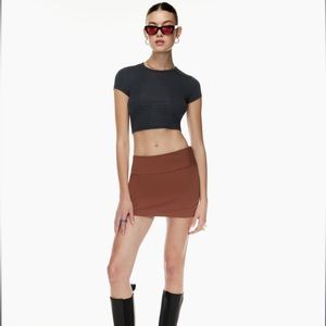 Aritzia Sunday Best Bliss Cropped T-Shirt
